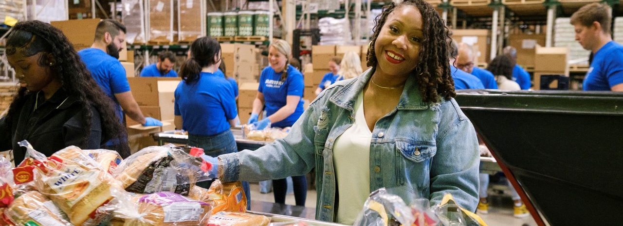 Food Depository volunteer